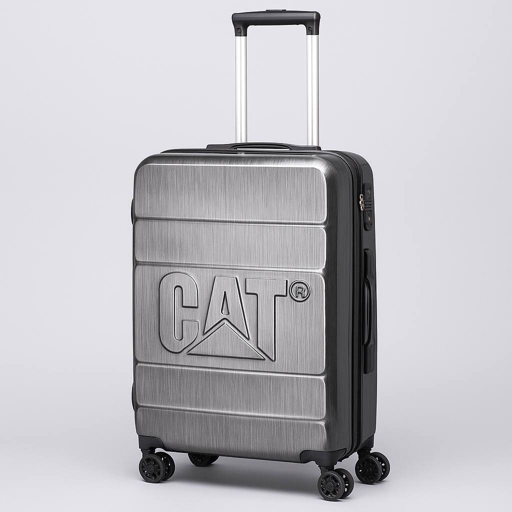 Toate produsele, Troler CATERPILLAR Cargo Cat-D 2.0 Nested, 28 inch, 92l,55x29x75 cm (Lxlxh), material ABS, gri lucios - vectordirect.ro