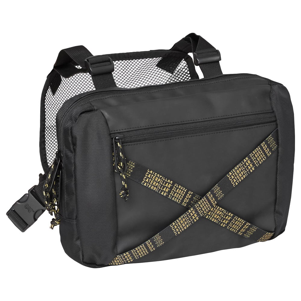 Toate produsele, Geanta de umar CATERPILLAR Signature The Sixty Tight Pack - negru - vectordirect.ro