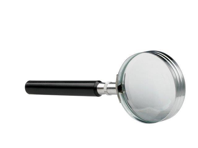 Cuiere, Lupa D- 50mm, lentila sticla, 5x, ALCO - vectordirect.ro