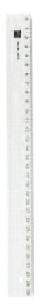 Rechizite scolare, Rigla din plastic transparent, 30cm, ALCO - vectordirect.ro
