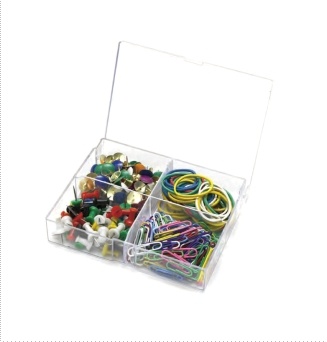 Tus, tusiere, indigo, Tidy Box ALCO - accesorii de birou asortate - vectordirect.ro
