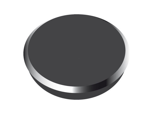 Alco, Magneti 24mm, 10/cutie, ALCO - negru - vectordirect.ro