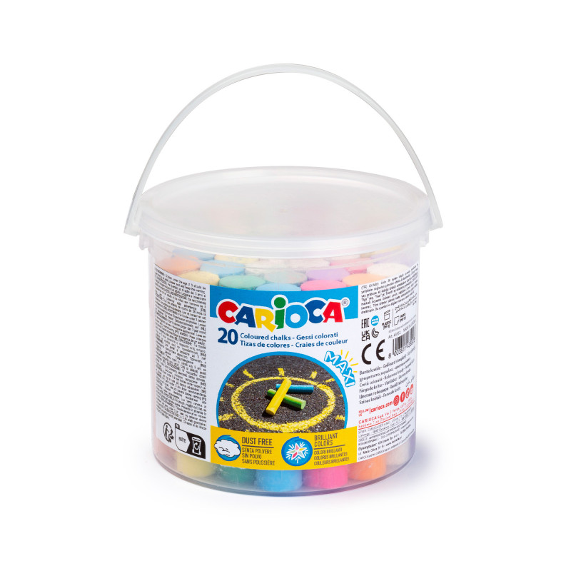 Toate produsele, Creta colorata maxi Carioca Jumbo 20 buc/set - vectordirect.ro