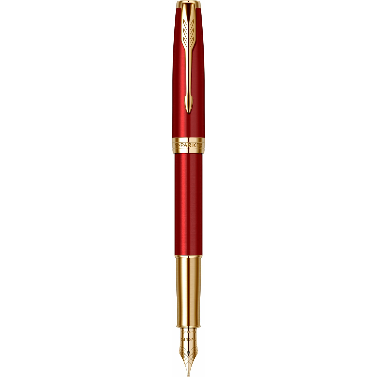 Stilou 18k Nib Parker Sonnet Royal Red GT