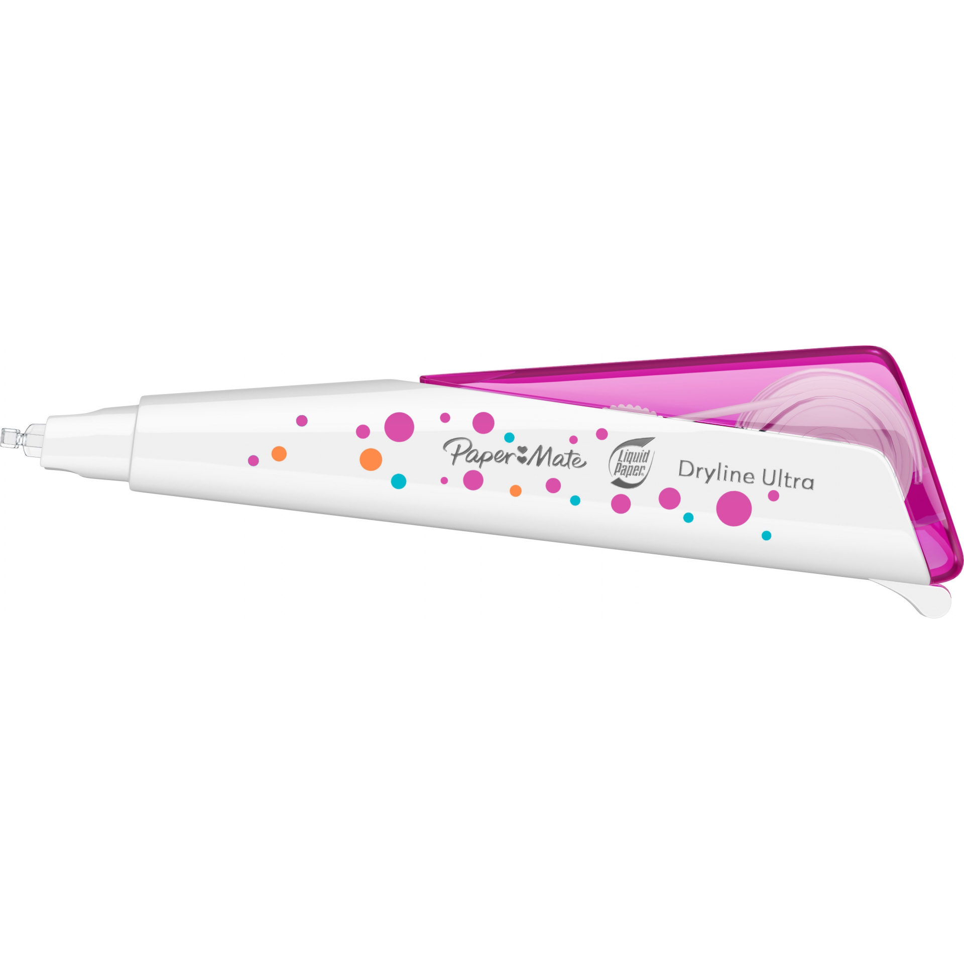 Banda Corectoare Papermate 4.2 mm x 12 m Pink Dryline Ultra + Refill