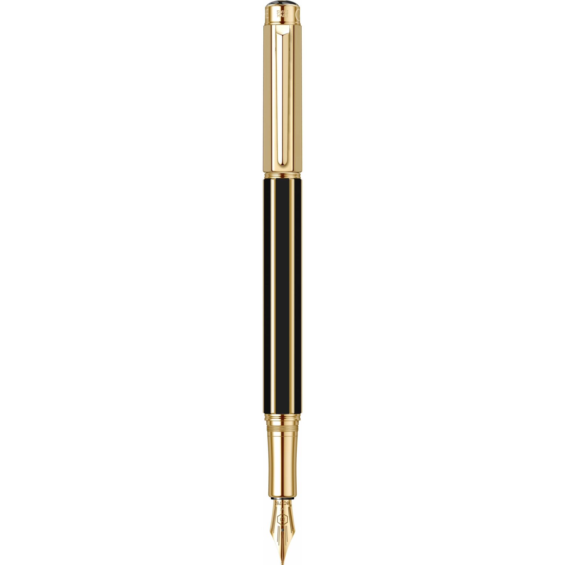 Stilou 18k Nib Caran dAche Varius China Black GT