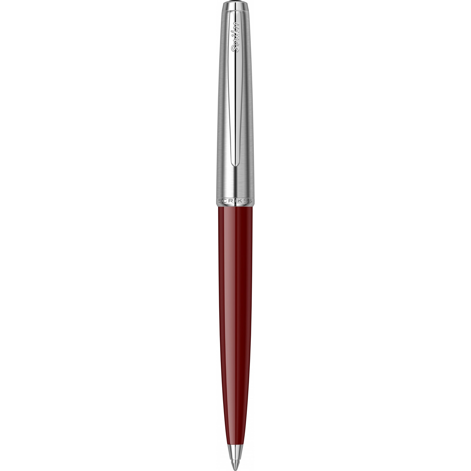 Rechizite scolare Lyra Scrikss Optima, Pix Scrikss Metropolis 78 Burgundy Chrome CT - vectordirect.ro