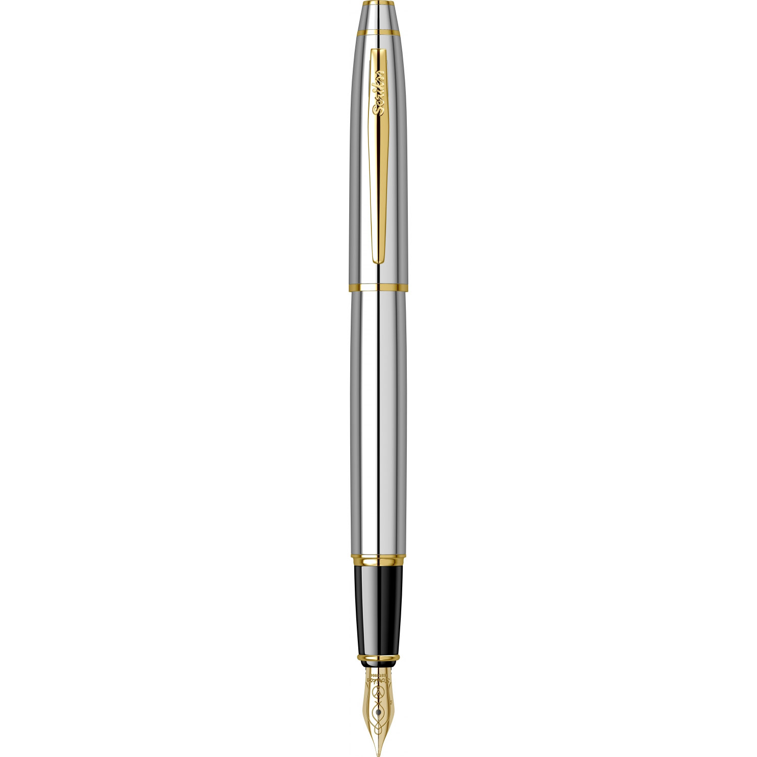 Rechizite scolare Scrikss Leitz, Stilou Scrikss Noble 35 Chrome GT - vectordirect.ro