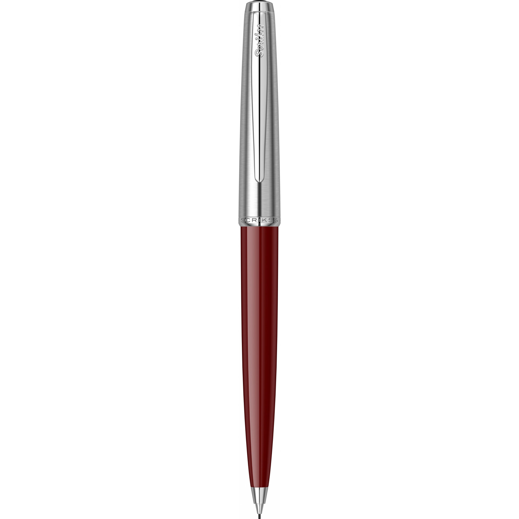 Creion Mecanic 0.7 Scrikss Metropolis 78 Burgundy Chrome CT