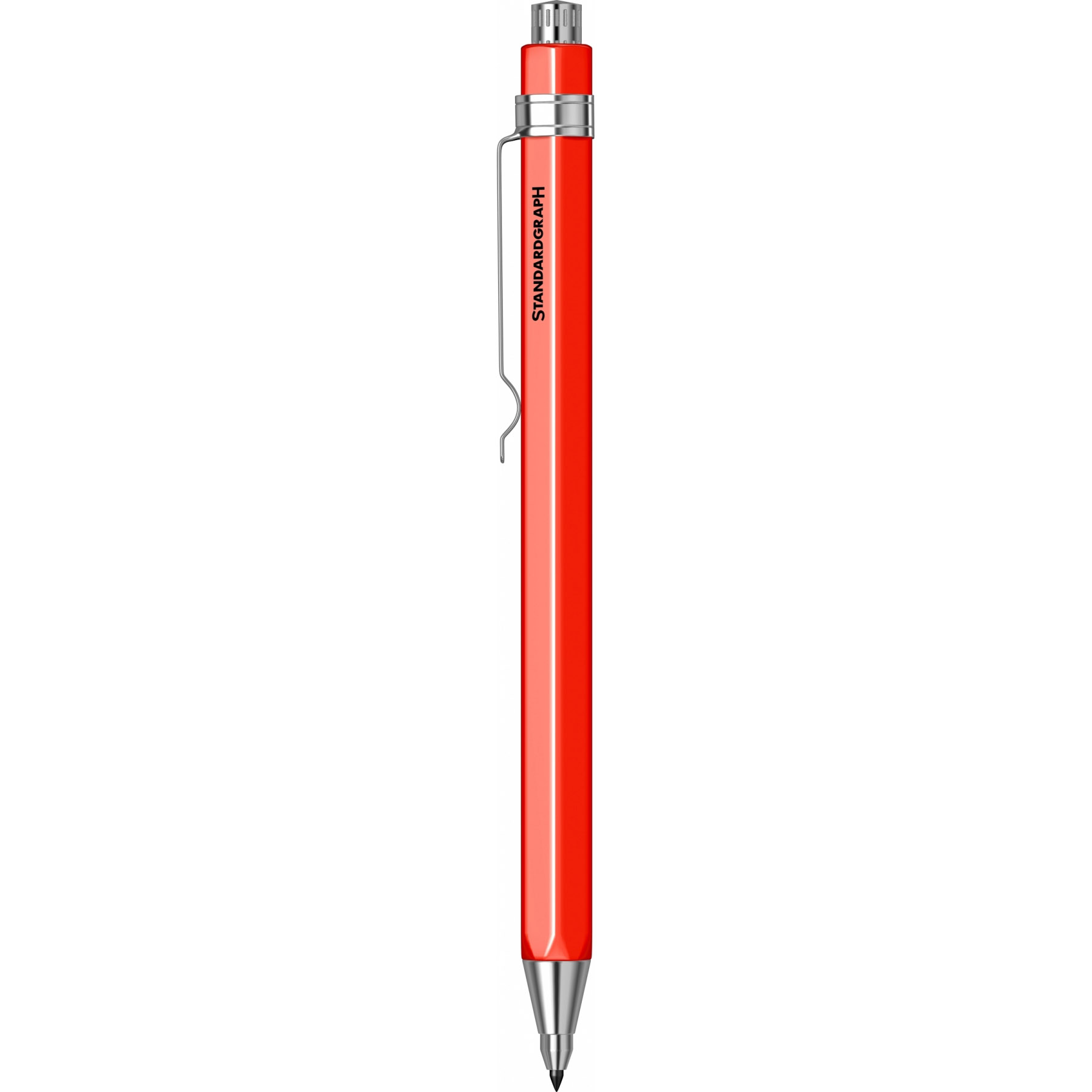 Pixuri Pilot, Creion Mecanic 2.0 Standardgraph Miniclip Red CT - vectordirect.ro