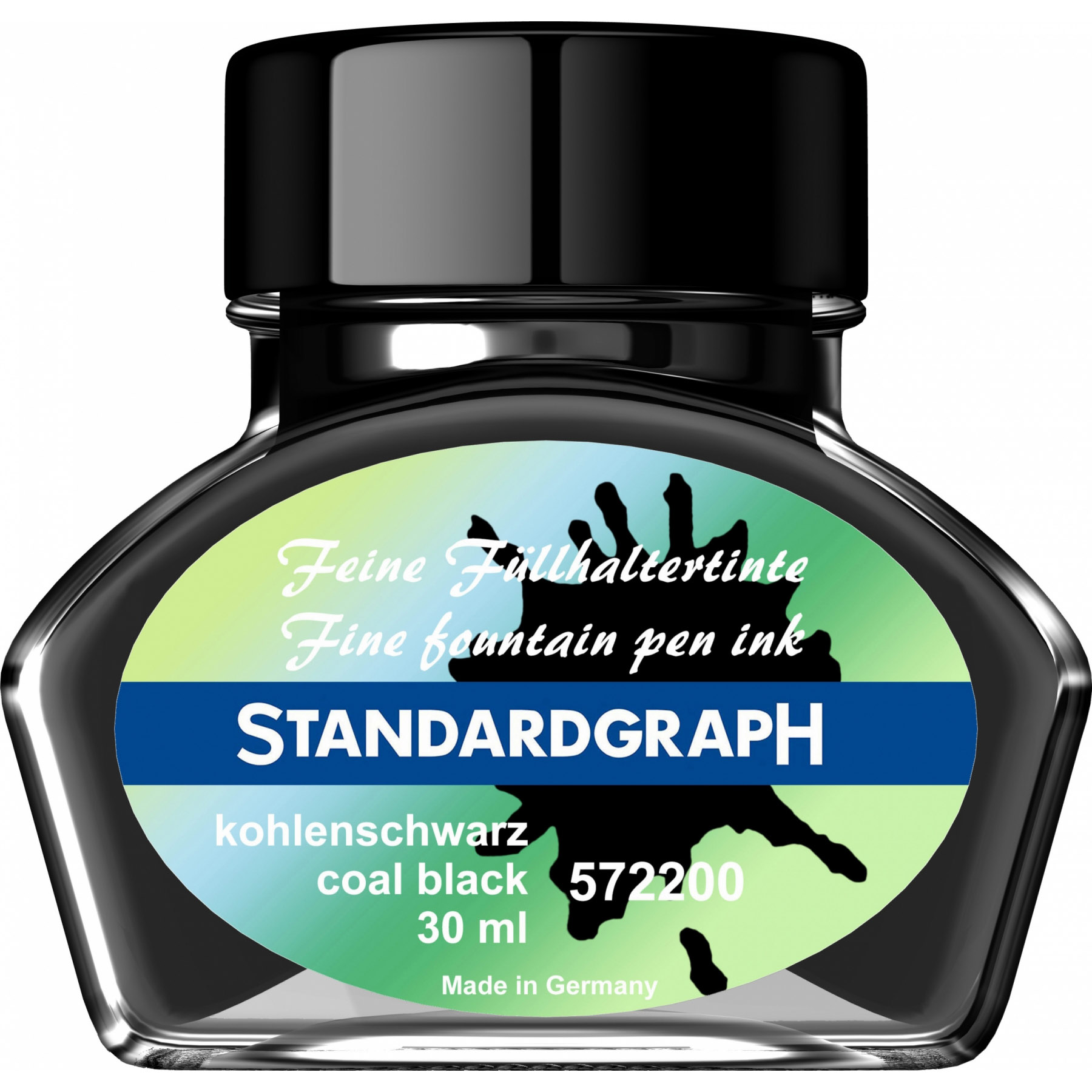 Rechizite scolare Standardgraph, Calimara 30 ml Standardgraph Core Coal Black - vectordirect.ro