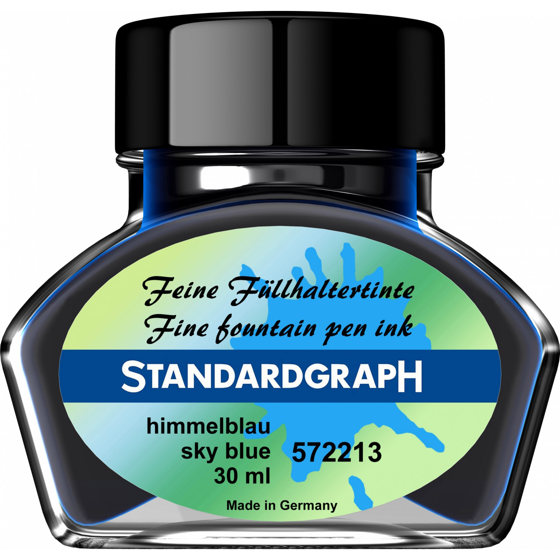 Rechizite scolare Standardgraph, Calimara 30 ml Standardgraph Core Sky Blue - vectordirect.ro