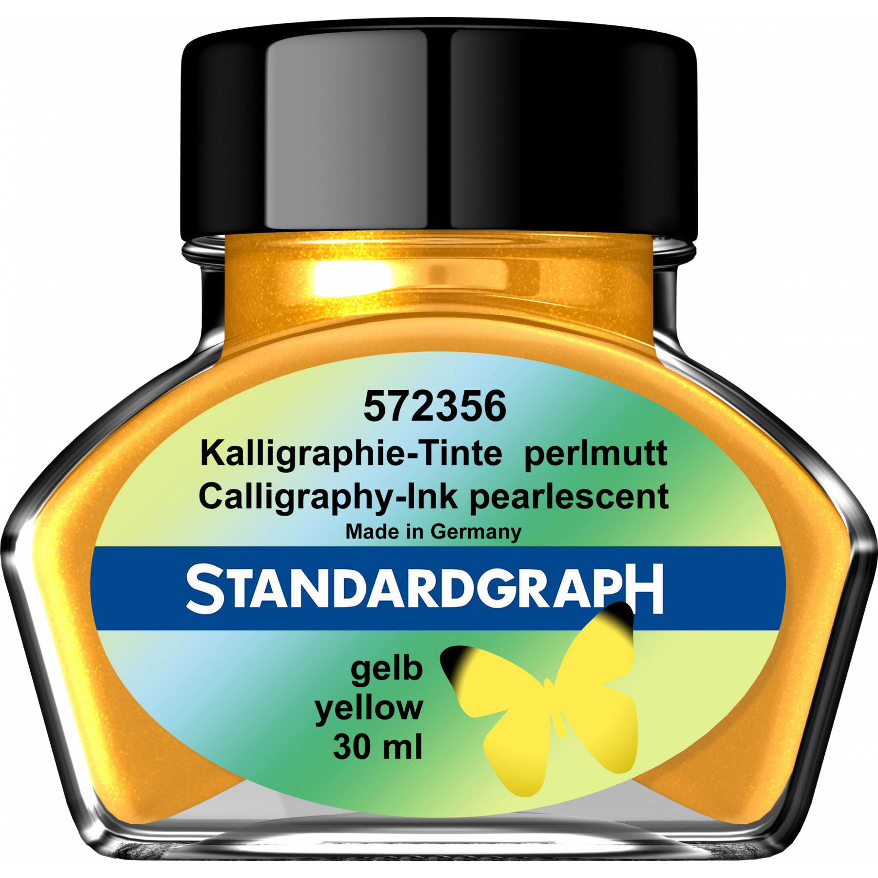 Rechizite scolare Standardgraph, Calimara 30 ml Standardgraph Pearlescent Yellow - vectordirect.ro