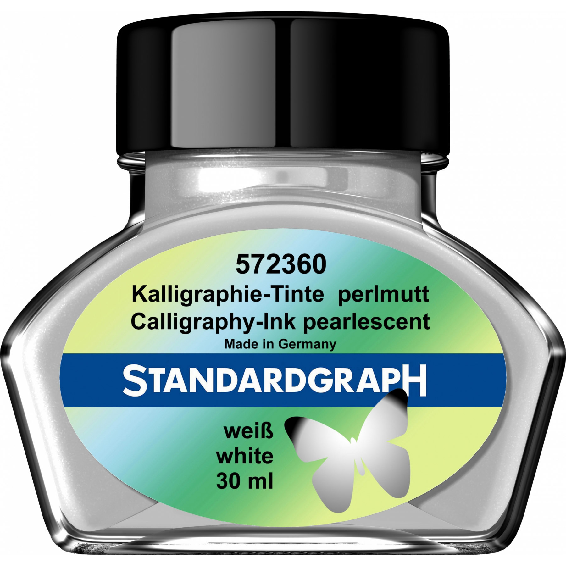 Rechizite scolare Standardgraph, Calimara 30 ml Standardgraph Pearlescent White - vectordirect.ro