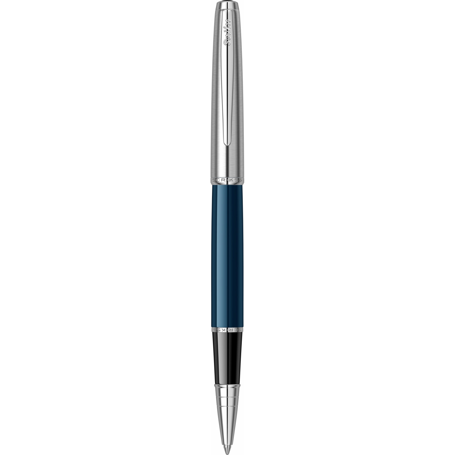Rechizite scolare Lyra Scrikss Optima, Roller Scrikss Metropolis 78 Navy Chrome CT - vectordirect.ro