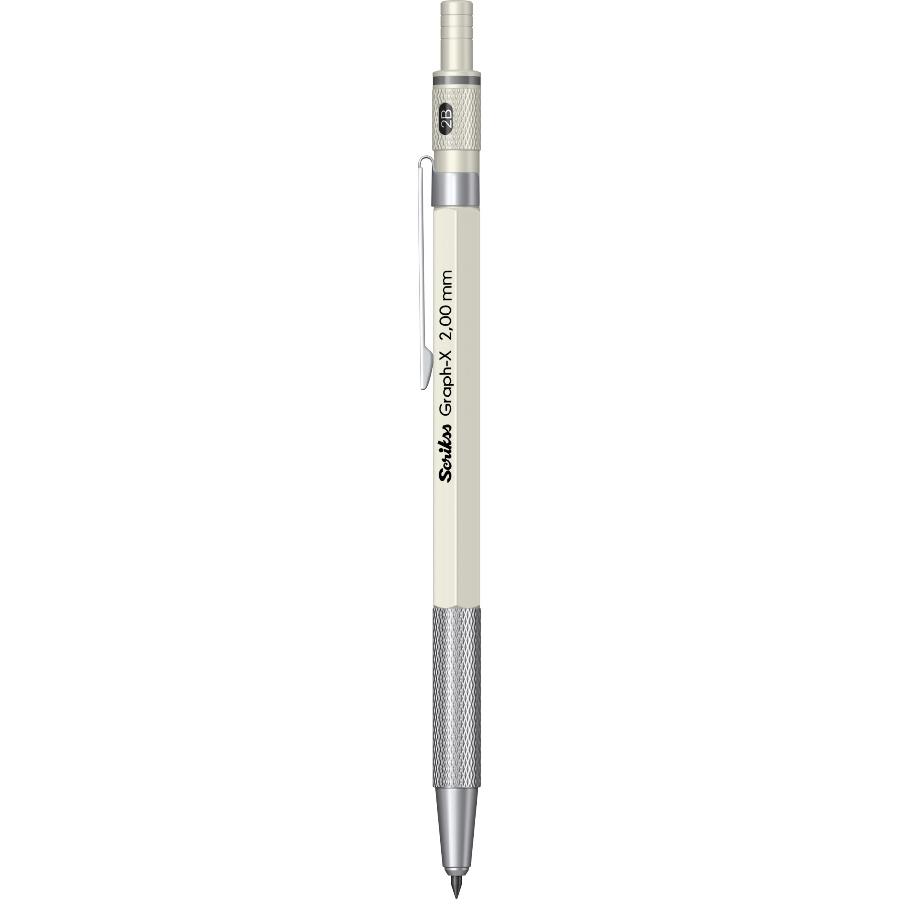 Pixuri Pilot, Creion Mecanic 2.0 Scrikss Graph-X Ivory CT - vectordirect.ro