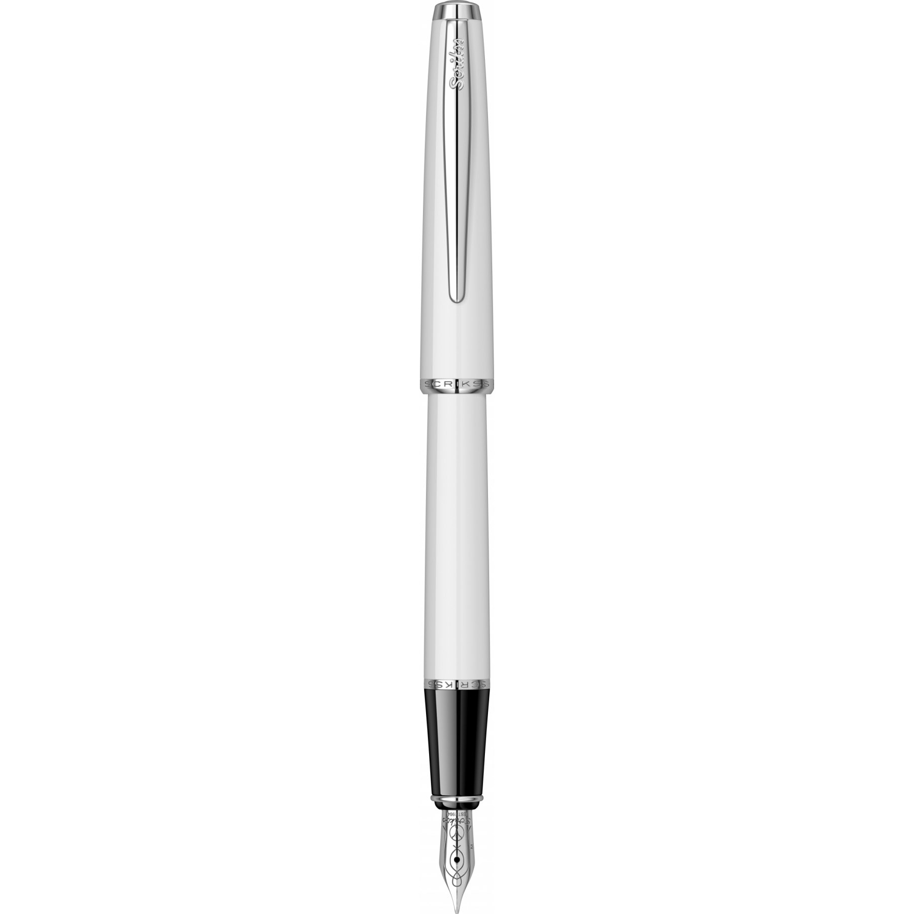Stilouri BIC Sheaffer Scrikss, Stilou Scrikss Vintage 33 White CT - vectordirect.ro