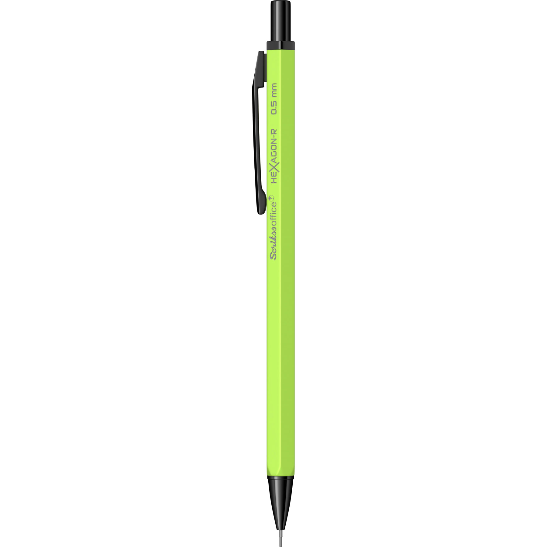 Creion Mecanic 0.5 Scrikss Hexagon-R Neon Light Green BT