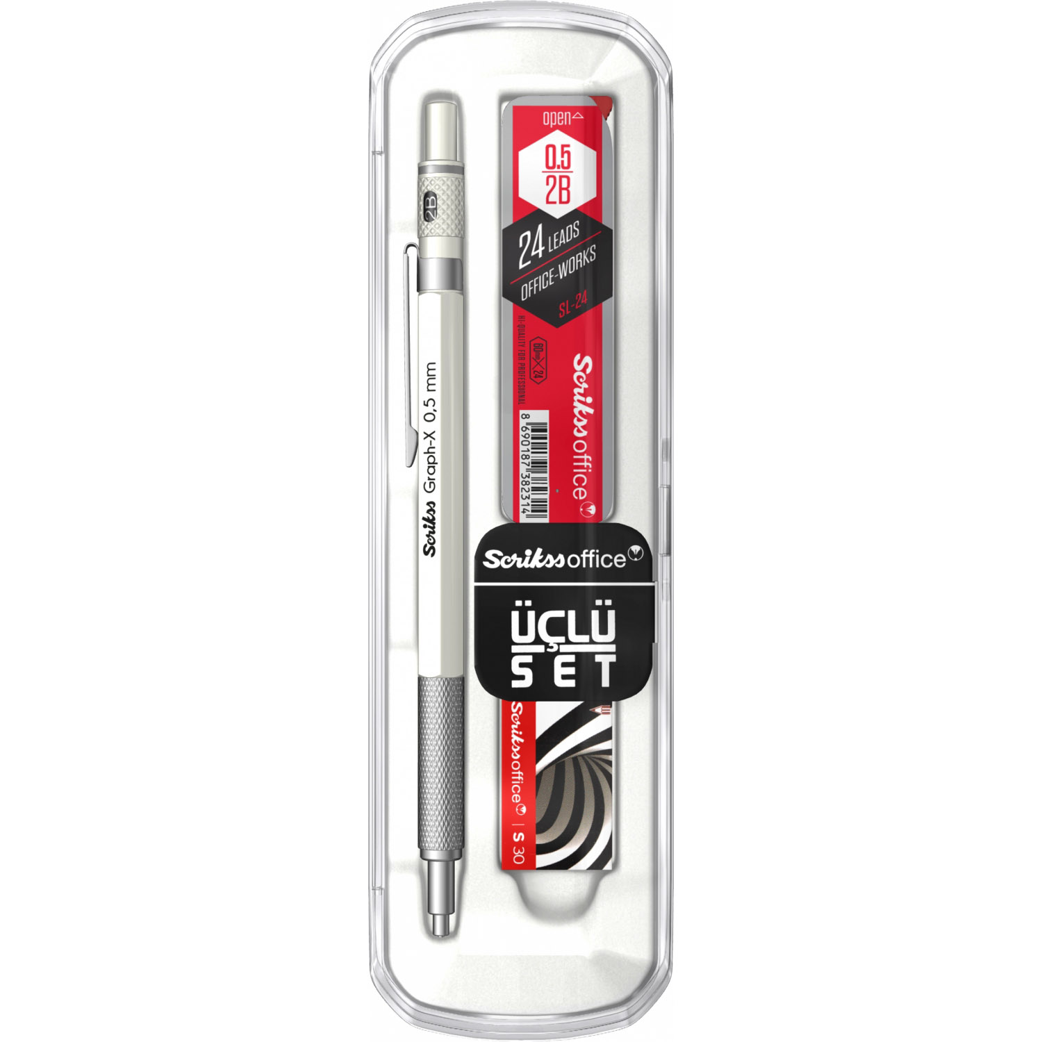 Set Creion Mecanic 0.5 Scrikss Graph-X Ivory CT