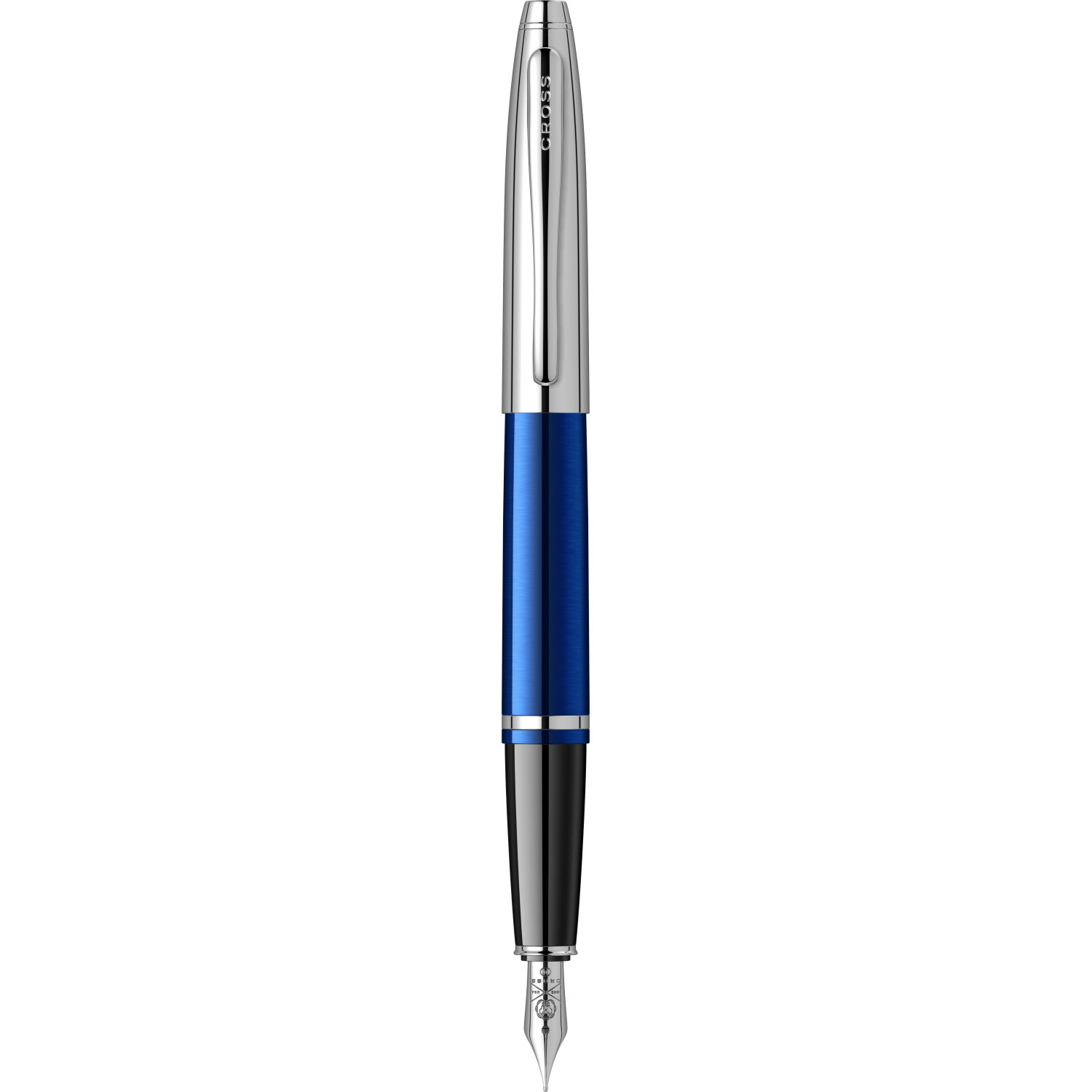 Stilou Cross Calais Blue Laquer & Chrome CT