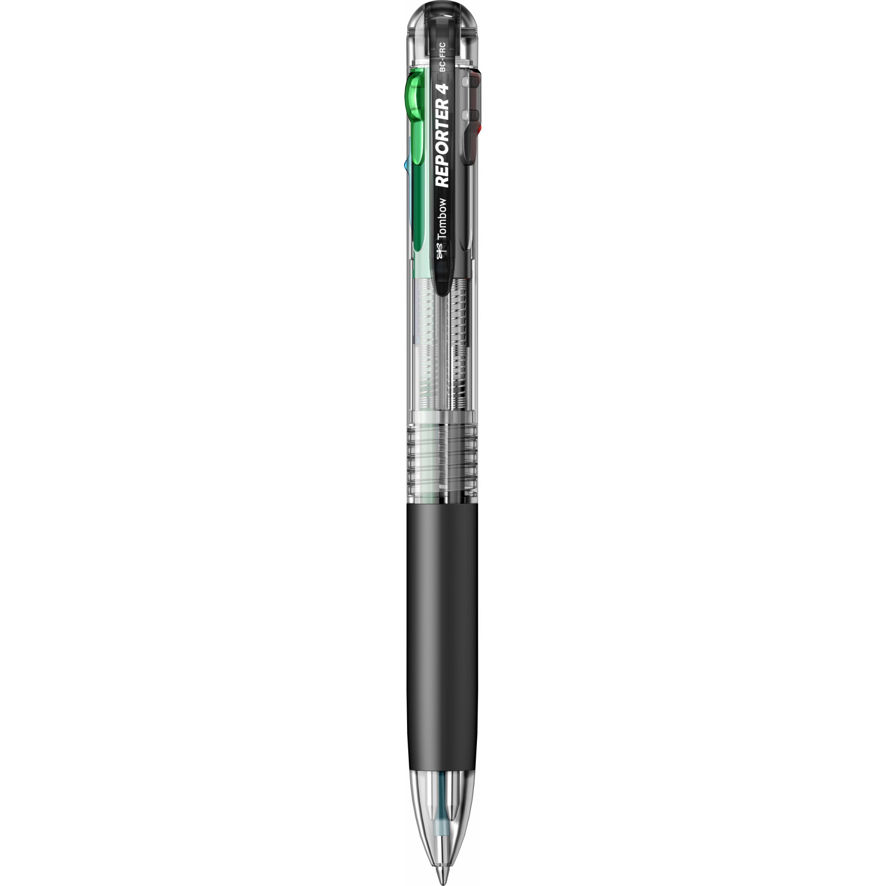Rechizite scolare Tombow Nikidom Roller, Quatro Pen 0.7 M Tombow Reporter 4 Transparent - vectordirect.ro