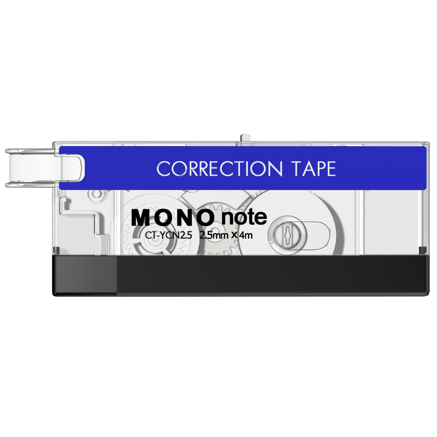 Rechizite scolare Tombow BIC Schneider, Banda Corectoare Tombow 2.5 mm x 4 m Black / Blue / White Mono Note CT-YCN - vectordirect.ro