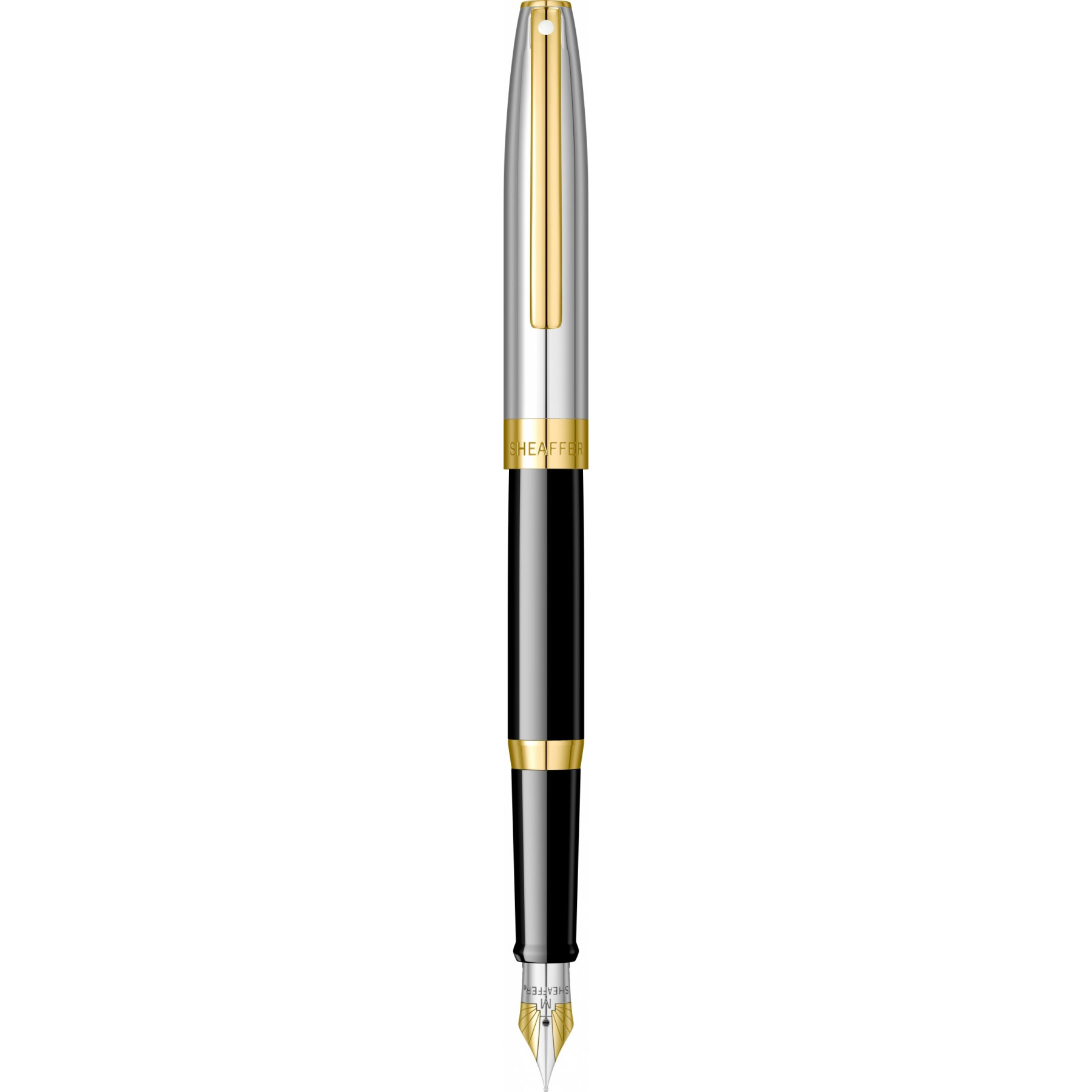 Sheaffer, Stilou Sheaffer Sagaris Glossy Black & Chrome GT - vectordirect.ro