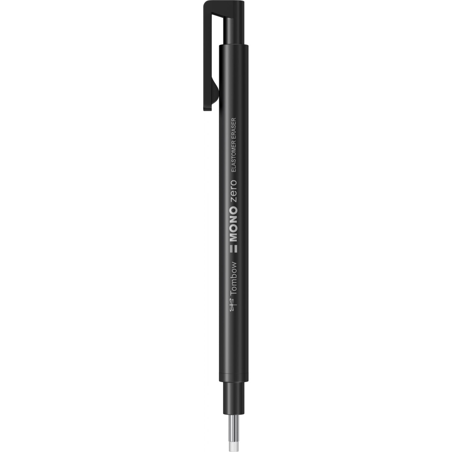Rechizite scolare Das Tombow, Radiera Mecanica Click Plastic Round Tip Tombow Mono Zero Black - vectordirect.ro