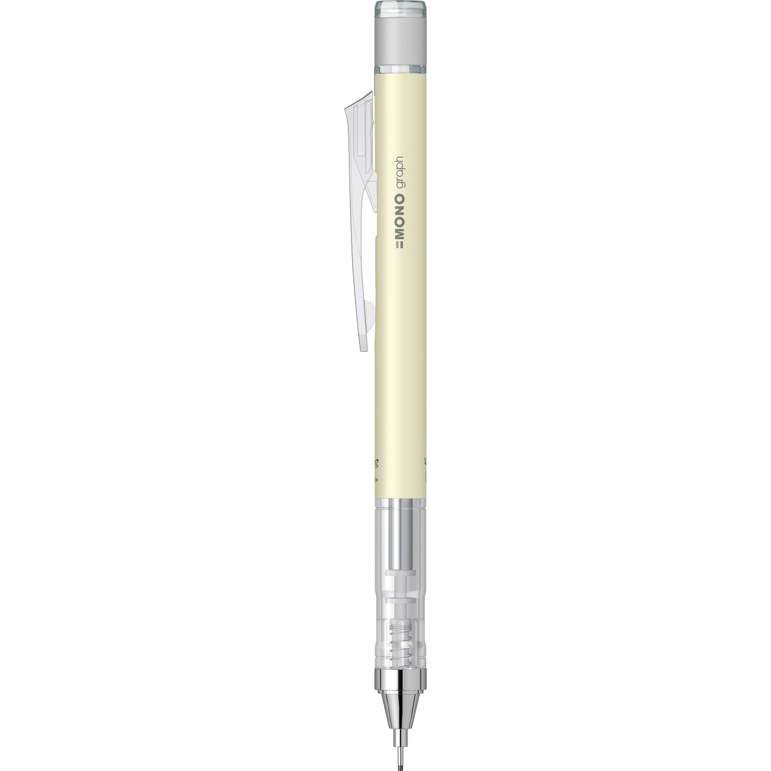 Creion mecanic 0.5 Tombow Mono Graph Cream Yellow
