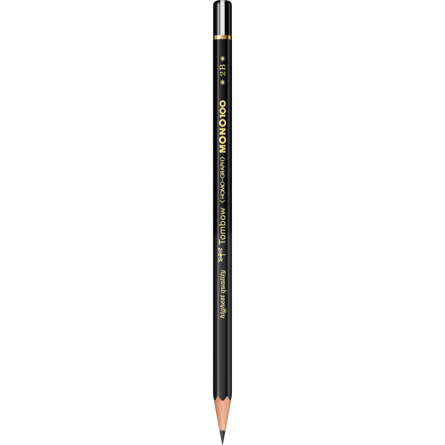Creion Grafit Tombow MONO 100 Black 2B