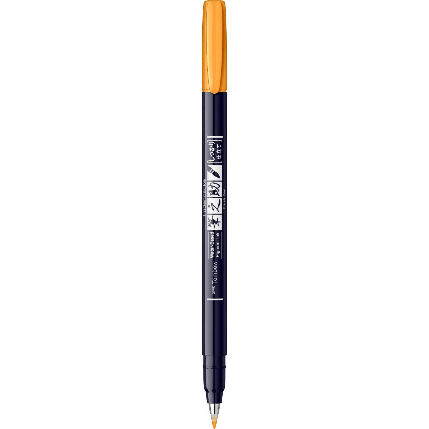 Marker Caligrafic Hard Small Writing Tombow Fudenosuke Vivid 03 Yellow