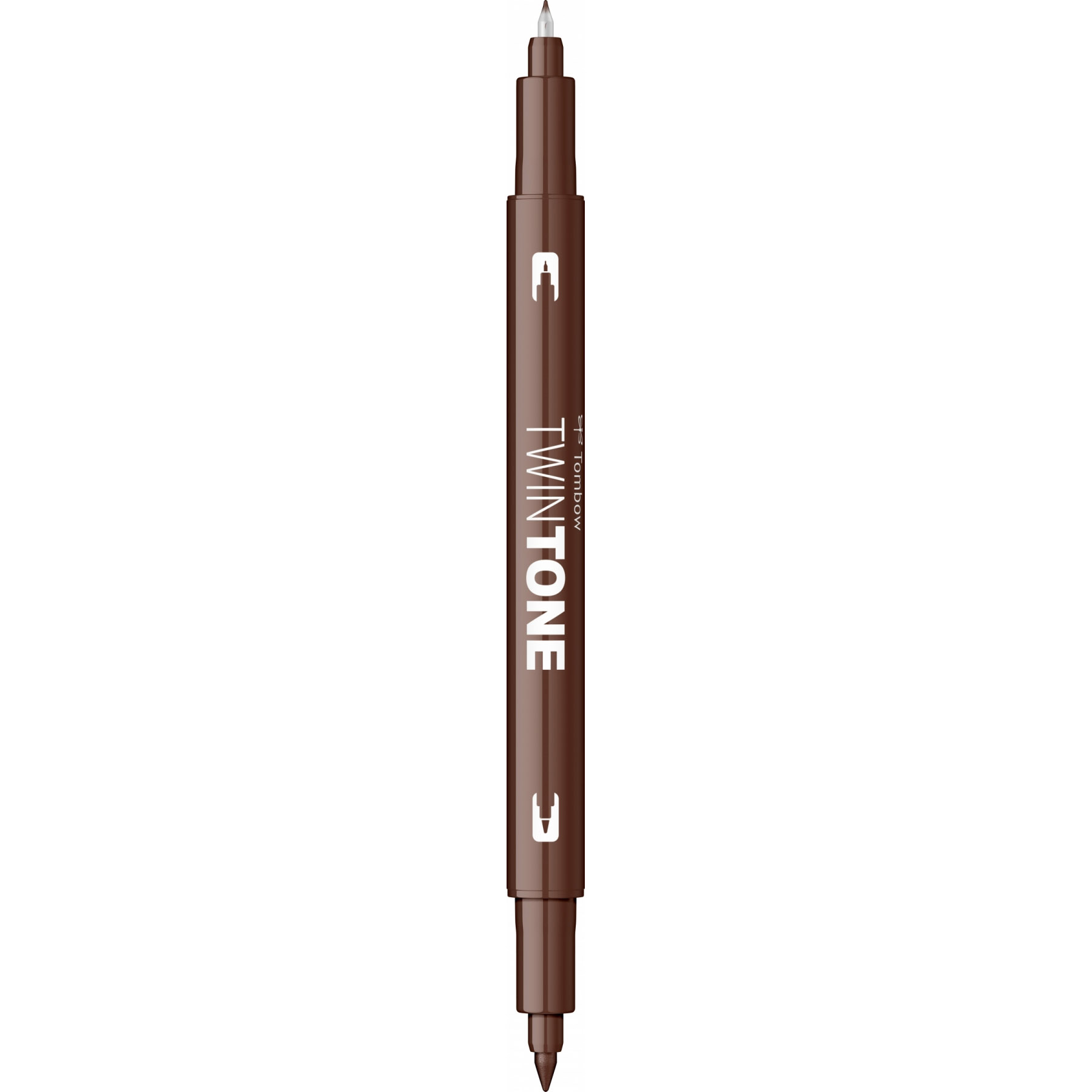 Marker Coloring Twin Tip Tombow TwinTone 41 Chocolat
