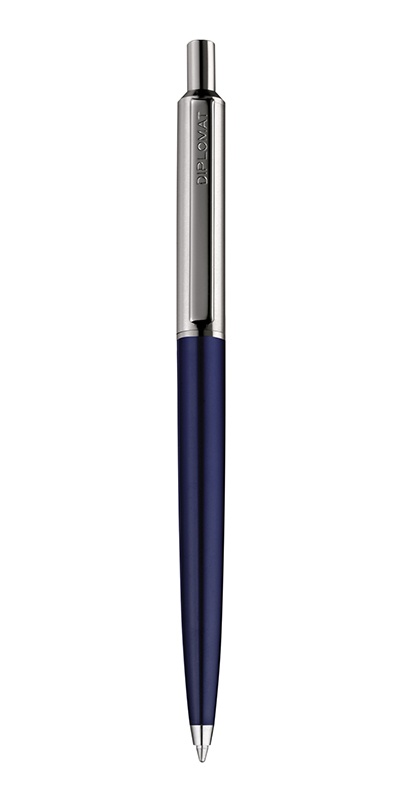 Pixuri cu mecanism, Pix Diplomat Equipment, cu accesorii metalice - blue - vectordirect.ro