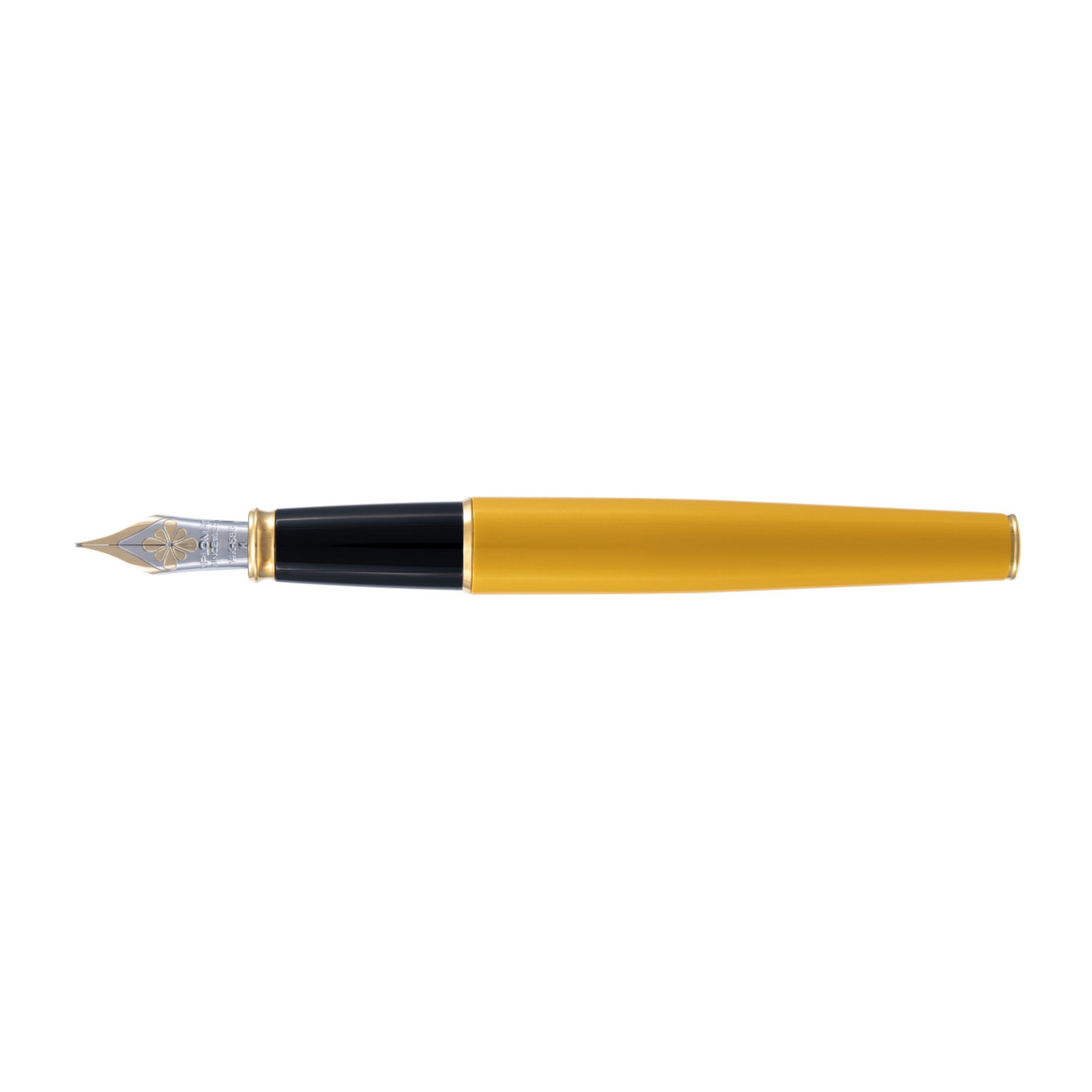 Stilou DIPLOMAT Excellence A2, cu penita M, din otel inoxidabil - Yellow Gold