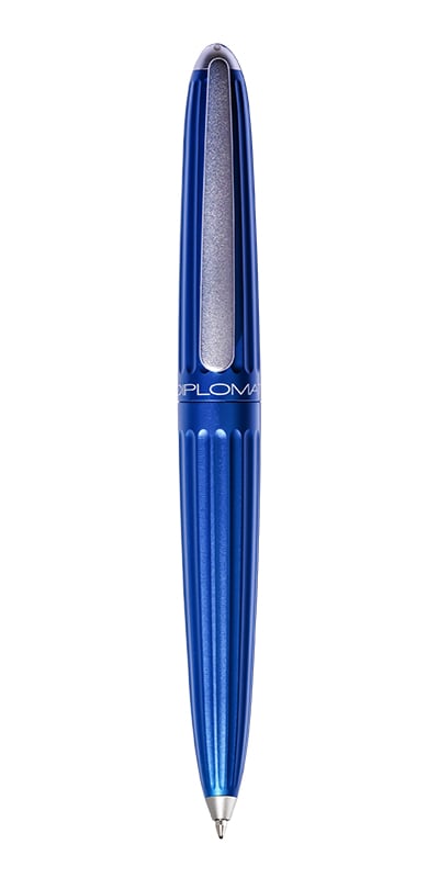 Toate produsele, Pix easyflow Diplomat Aero - blue - vectordirect.ro