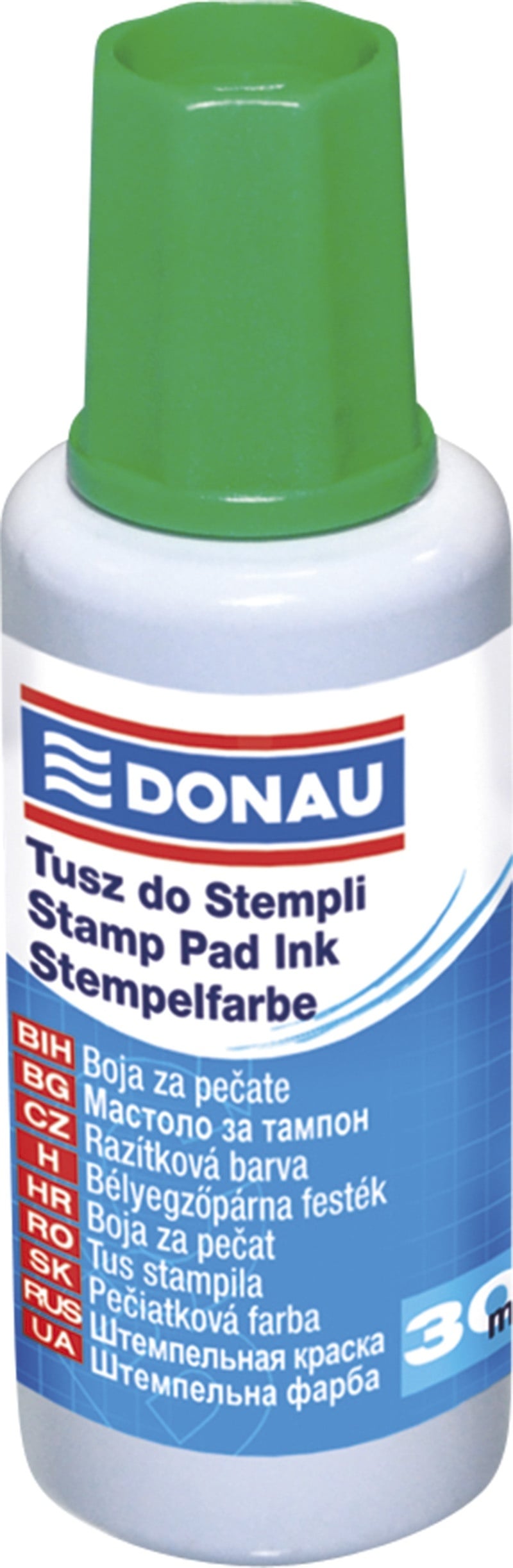 Tus, tusiere, indigo, Tus stampile, 30ml, DONAU - verde - vectordirect.ro