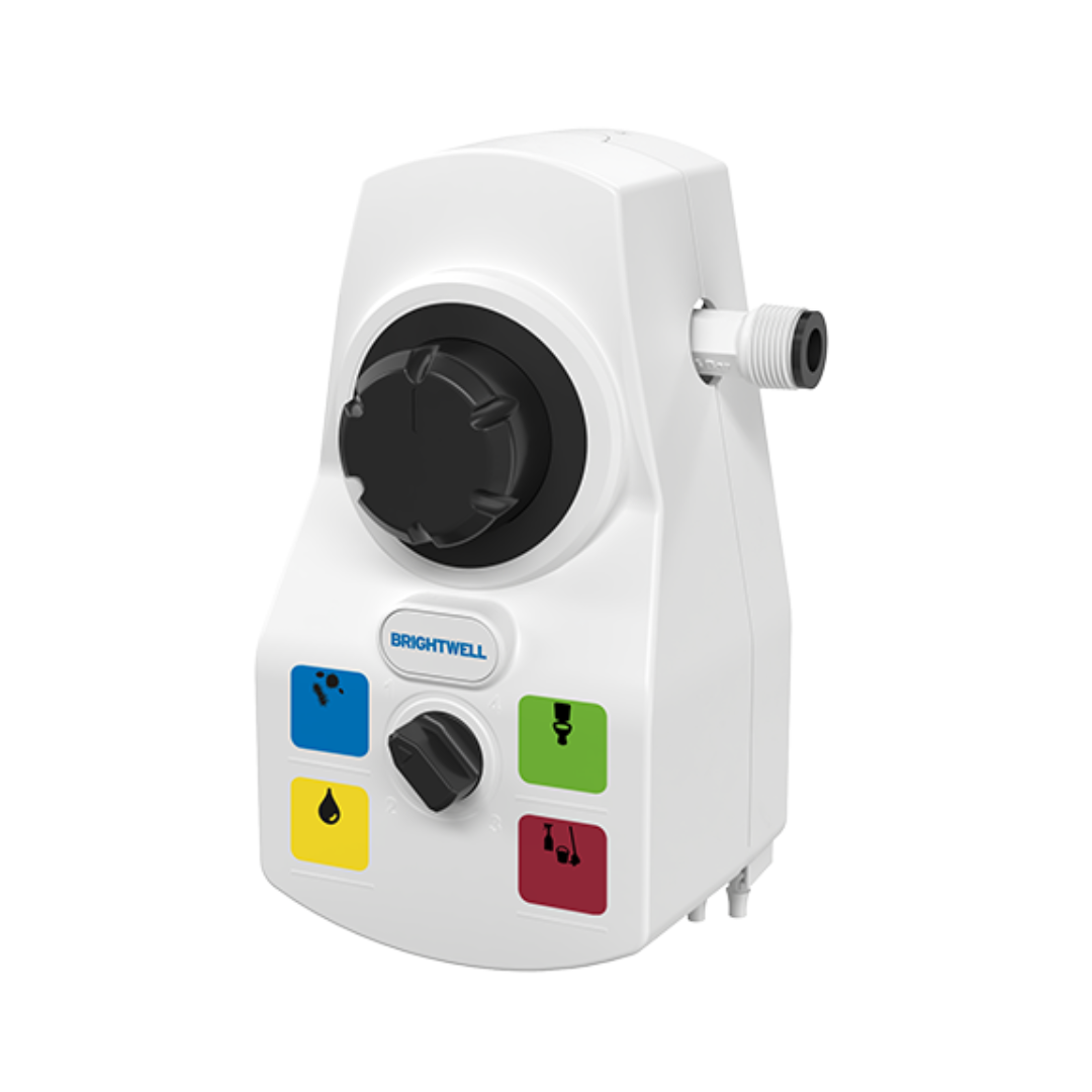Produse Clinex, Sistem dozare detergenti Brightwell ECOMULTI LF x4 + HFx 1 WH-GY - vectordirect.ro