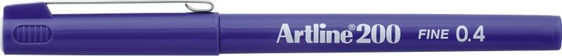 Toate produsele, Liner ARTLINE 200, varf fetru 0.4mm - mov - vectordirect.ro