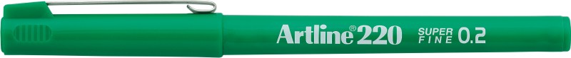 Toate produsele, Liner ARTLINE 220, varf fetru 0.2mm - verde - vectordirect.ro