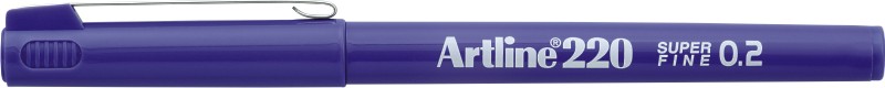 Toate produsele, Liner ARTLINE 220, varf fetru 0.2mm - mov - vectordirect.ro