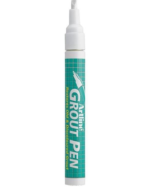 Corectoare, Marker ARTLINE 419 Grout Pen, pentru rosturi, corp metalic, varf tesit, 2.0-4.0mm - alb - vectordirect.ro