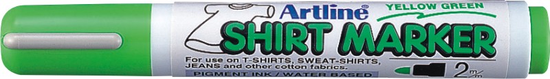 Toate produsele, T-Shirt marker ARTLINE, corp plastic, varf rotund 2.0mm - vernil - vectordirect.ro
