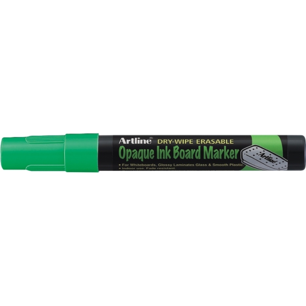 Toate produsele, Marker pentru table de scris ARTLINE Opaque Ink, varf 2.0mm - verde fluorescent - vectordirect.ro