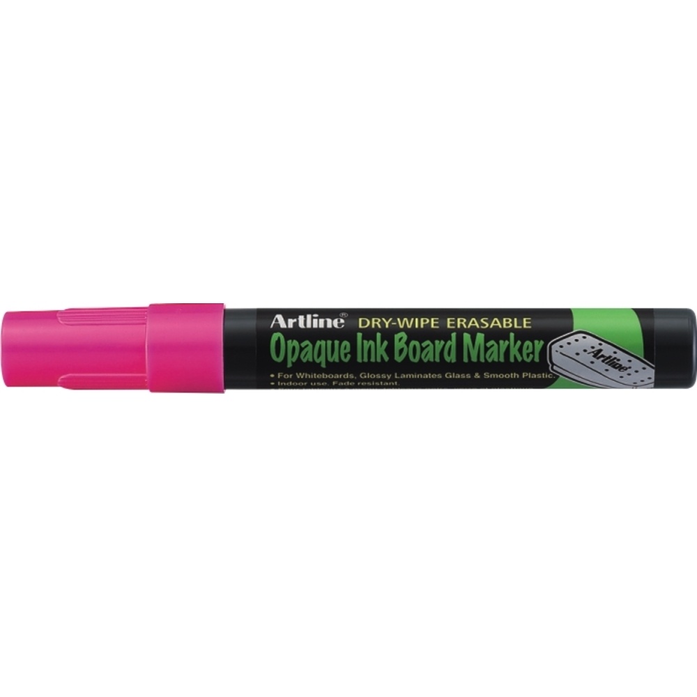 Table magnetice din sticla, Whiteboard marker ARTLINE Opaque Ink, varf 2.0mm - roz fluorescent - vectordirect.ro