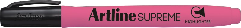 Toate produsele, Textmarker ARTLINE Supreme, varf tesit 1.0-4.0mm - roz fluorescent - vectordirect.ro