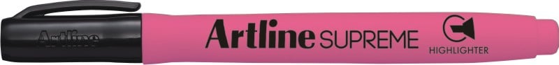 Toate produsele, Textmarker ARTLINE Supreme, varf tesit 1.0-4.0mm - roz fluorescent - vectordirect.ro