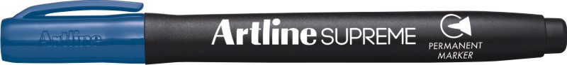 Permanent marker ARTLINE Supreme, corp plastic, varf rotund 1.0mm - albastru royal