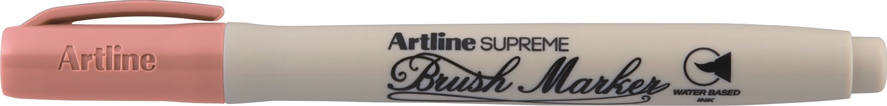 Marker cu varf flexibil (pensula) ARTLINE Supreme Brush - piersica