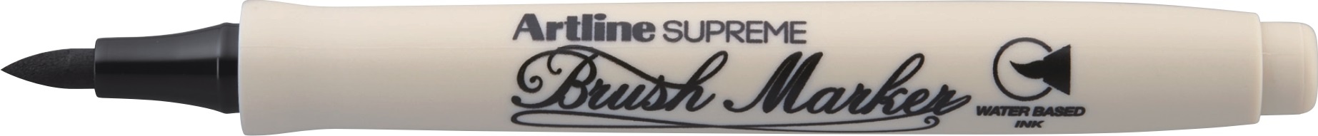 Toate produsele, Carioca ARTLINE Supreme, varf flexibil (tip pensula) - negru - vectordirect.ro