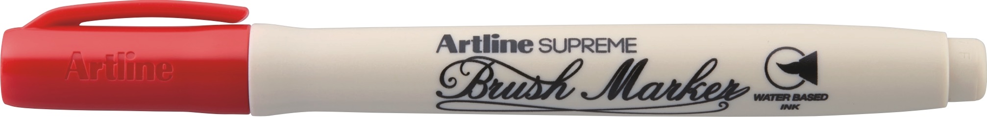 Toate produsele, Carioca ARTLINE Supreme, varf flexibil (tip pensula) - rosu - vectordirect.ro